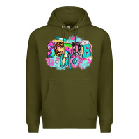 Army Green scrub life Premium Hoodie - AdoDesignShop