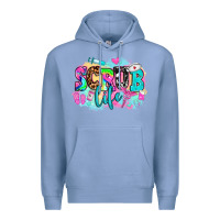 Colony Blue scrub life Premium Hoodie - AdoDesignShop