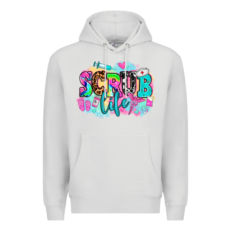 Scrub Life Premium Hoodie by AdoDesignShop | Teevron