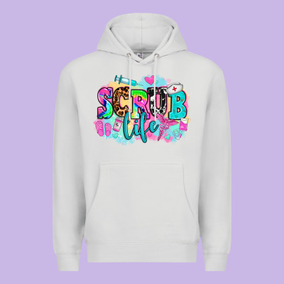Scrub Life Premium Hoodie Designed By Adodesignshop