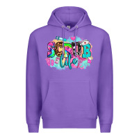 Purple scrub life Premium Hoodie - AdoDesignShop