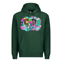Sports Green scrub life Premium Hoodie - AdoDesignShop