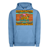 Pigment Pebble Blue hairboss 200z skinny sunflowers leopard hairdresser Urban Hoodie - Artiststas