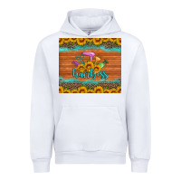 White hairboss 200z skinny sunflowers leopard hairdresser Urban Hoodie - Artiststas