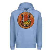 Colony Blue horseshoe circle Premium Hoodie - JahusDesignShop