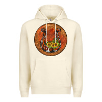 Sandshell horseshoe circle Premium Hoodie - JahusDesignShop