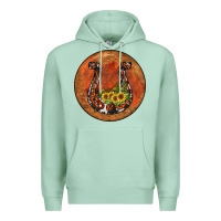 Seafoam horseshoe circle Premium Hoodie - JahusDesignShop