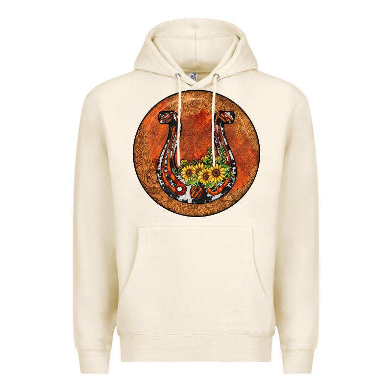 Horseshoe Circle Premium Hoodie by JahusDesignShop | Teevron