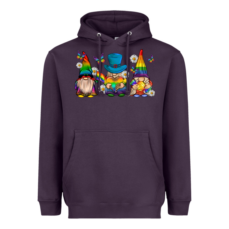 Pride Gnomies Heavyweight Hoodie by texasbilliewilder | Teevron