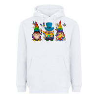 White pride gnomies Heavyweight Hoodie - texasbilliewilder
