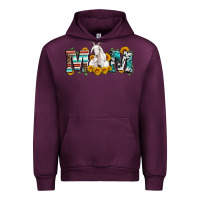 Mauve Wine goat mom serape leopard cowhide goat family Urban Hoodie - Artiststas