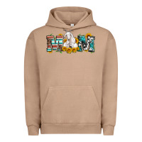 Pigment Burro goat mom serape leopard cowhide goat family Urban Hoodie - Artiststas