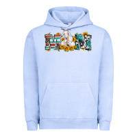 Pigment Grape Ice goat mom serape leopard cowhide goat family Urban Hoodie - Artiststas