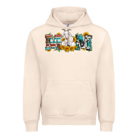 Sandshell goat mom serape leopard cowhide goat family Urban Hoodie - Artiststas