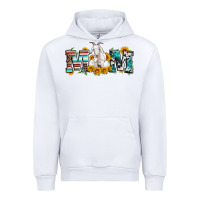 White goat mom serape leopard cowhide goat family Urban Hoodie - Artiststas
