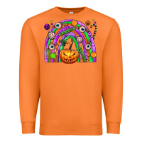Carrot Halloween Rainbow Premium Sweatshirt - texasbilliewilder