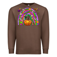 Chestnut Halloween Rainbow Premium Sweatshirt - texasbilliewilder