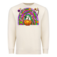 Sandshell Halloween Rainbow Premium Sweatshirt - texasbilliewilder