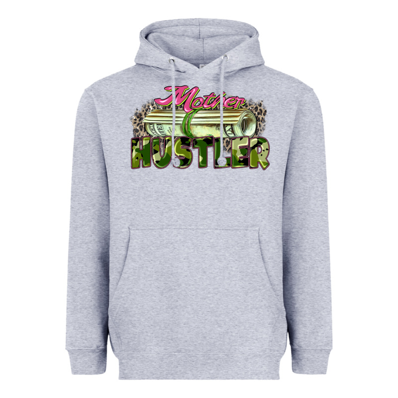 Mother Hustler Heavyweight Hoodie by Zillion Design Studio | Teevron