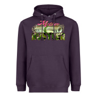 Plum mother hustler Heavyweight Hoodie - Zillion Design Studio
