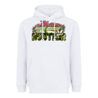 White mother hustler Heavyweight Hoodie - Zillion Design Studio