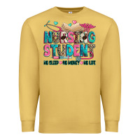 Antique Gold nursing student Premium Sweatshirt - Zillion Design Studio