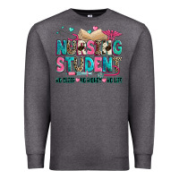 Charcoal Heather nursing student Premium Sweatshirt - Zillion Design Studio