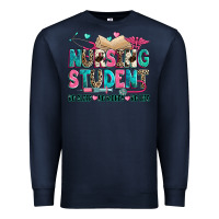 Navy nursing student Premium Sweatshirt - Zillion Design Studio