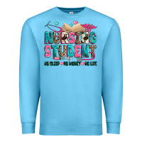 Ocean Blue nursing student Premium Sweatshirt - Zillion Design Studio