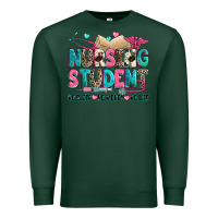 Sports Green nursing student Premium Sweatshirt - Zillion Design Studio