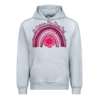 Heather Grey in october we wear pink rainbow Urban Hoodie - AdoDesignShop