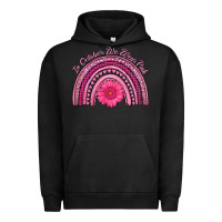 Pigment Black in october we wear pink rainbow Urban Hoodie - AdoDesignShop