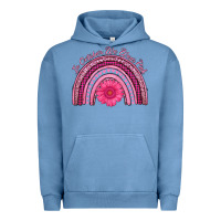 Pigment Pebble Blue in october we wear pink rainbow Urban Hoodie - AdoDesignShop