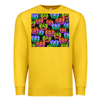 Lemon Halloween Pumpkins Premium Sweatshirt - texasbilliewilder