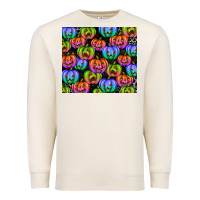 Sandshell Halloween Pumpkins Premium Sweatshirt - texasbilliewilder