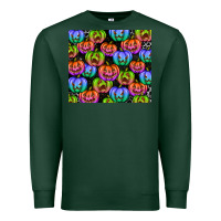 Sports Green Halloween Pumpkins Premium Sweatshirt - texasbilliewilder