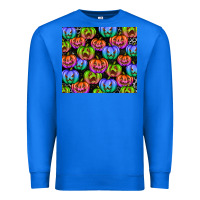True Royal Halloween Pumpkins Premium Sweatshirt - texasbilliewilder