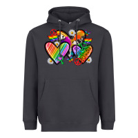 Smoke pride hearts Heavyweight Hoodie - texasbilliewilder