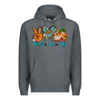 Rock peace love fall ado Premium Hoodie - AdoDesignShop