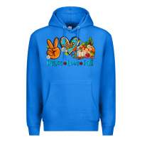 True Royal peace love fall ado Premium Hoodie - AdoDesignShop
