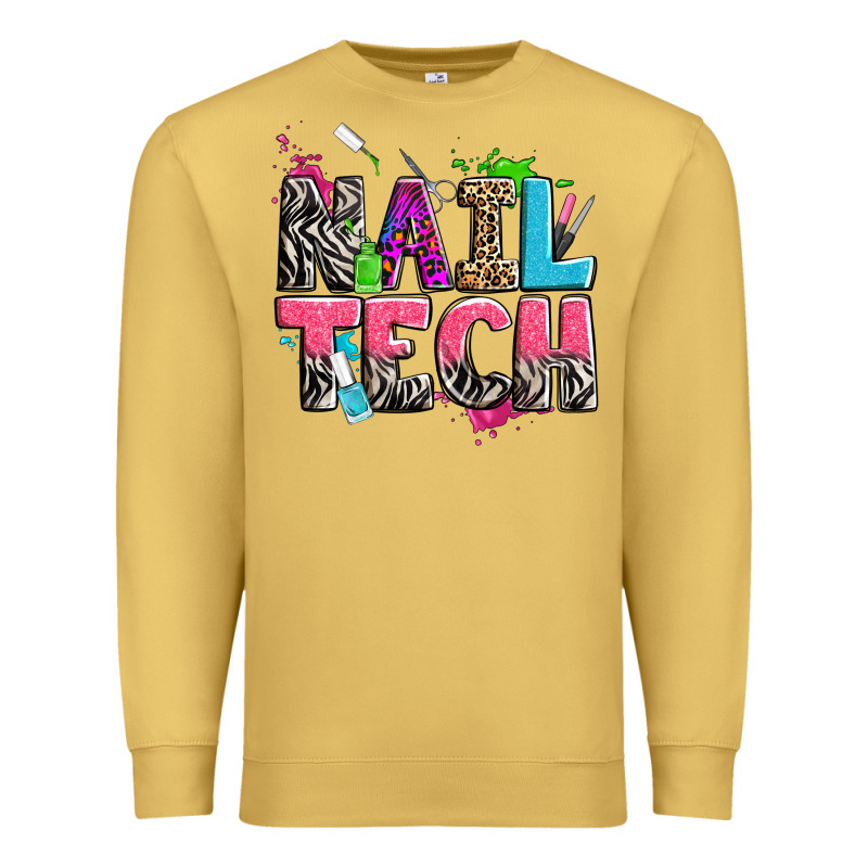 Nail Tech Premium Sweatshirt by Zillion Design Studio | Teevron