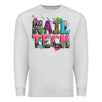 Dove Grey nail tech Premium Sweatshirt - Zillion Design Studio