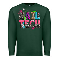 Sports Green nail tech Premium Sweatshirt - Zillion Design Studio