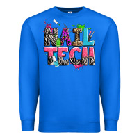 True Royal nail tech Premium Sweatshirt - Zillion Design Studio