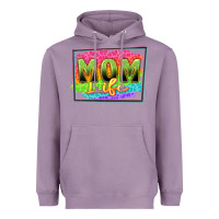 Lavender mom life Heavyweight Hoodie - Zillion Design Studio