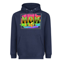 Navy mom life Heavyweight Hoodie - Zillion Design Studio