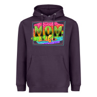 Plum mom life Heavyweight Hoodie - Zillion Design Studio