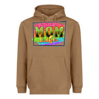 Toasted Coconut mom life Heavyweight Hoodie - Zillion Design Studio
