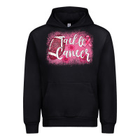 Tackle Cancer Football Leopard Urban Hoodie | Teevron