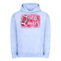 Pigment Grape Ice tackle cancer football leopard Urban Hoodie - AdoDesignShop